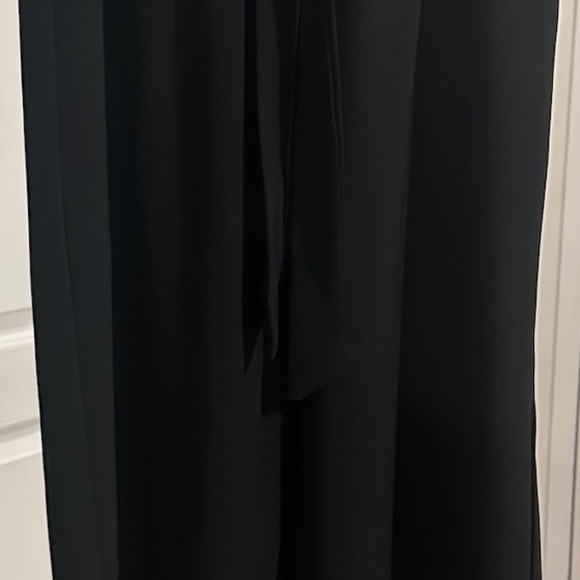 Women's black wide leg palazzo pant size small - Picture 2 of 8